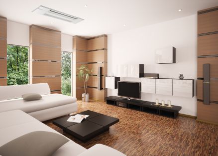 MLZ One-Way Ceiling Cassette in Room