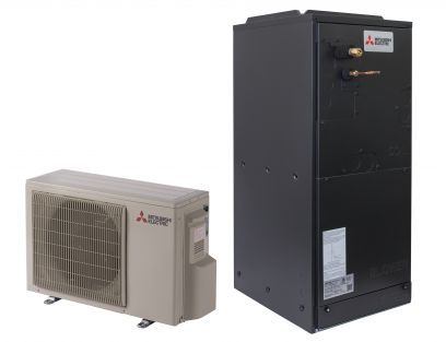 SUZ Universal Outdoor Unit and SVZ Ducted Air Handler